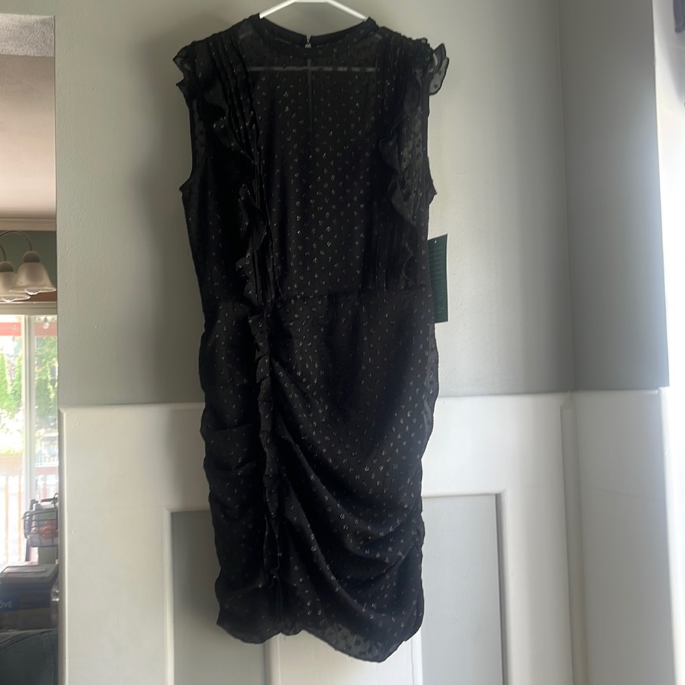NWT Sam and Jess Black Mini Dress, XL